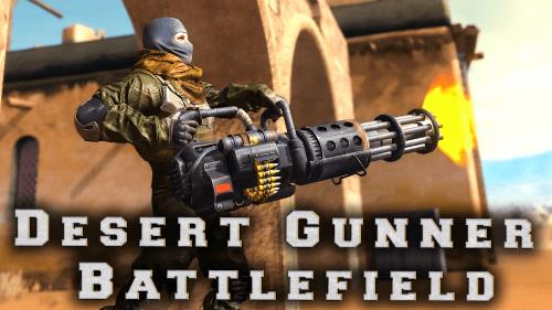 Desert Gunner Machine Gun Ảnh chụp màn hình 2