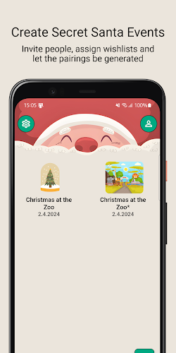 Secret Santa Helper App Ảnh chụp màn hình 2