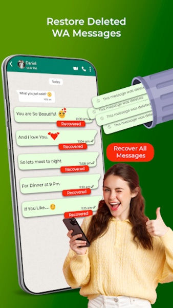 All Recover Deleted Messages Zrzut ekranu 3