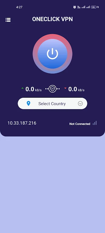 OneClick VPN - Turbo VPN App Capture d'écran 0