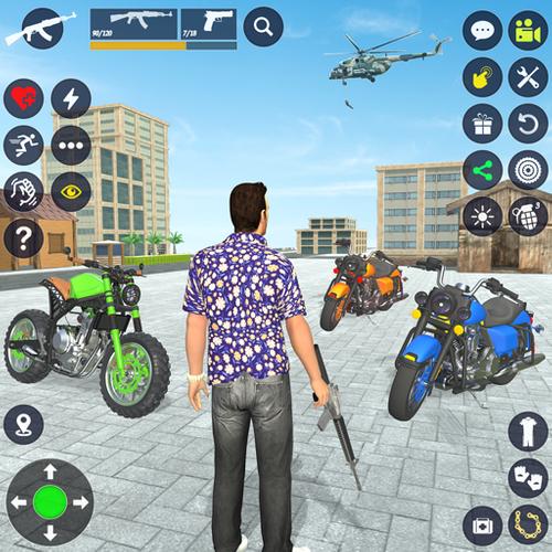 Schermata Gangster Bike: Real Race Game 0