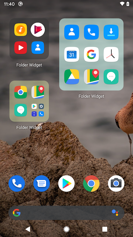 Folder Widget Mod स्क्रीनशॉट 1