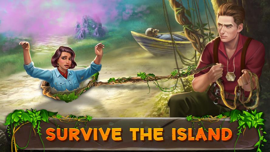 Hidden Escape: Lost Island Tangkapan skrin 2