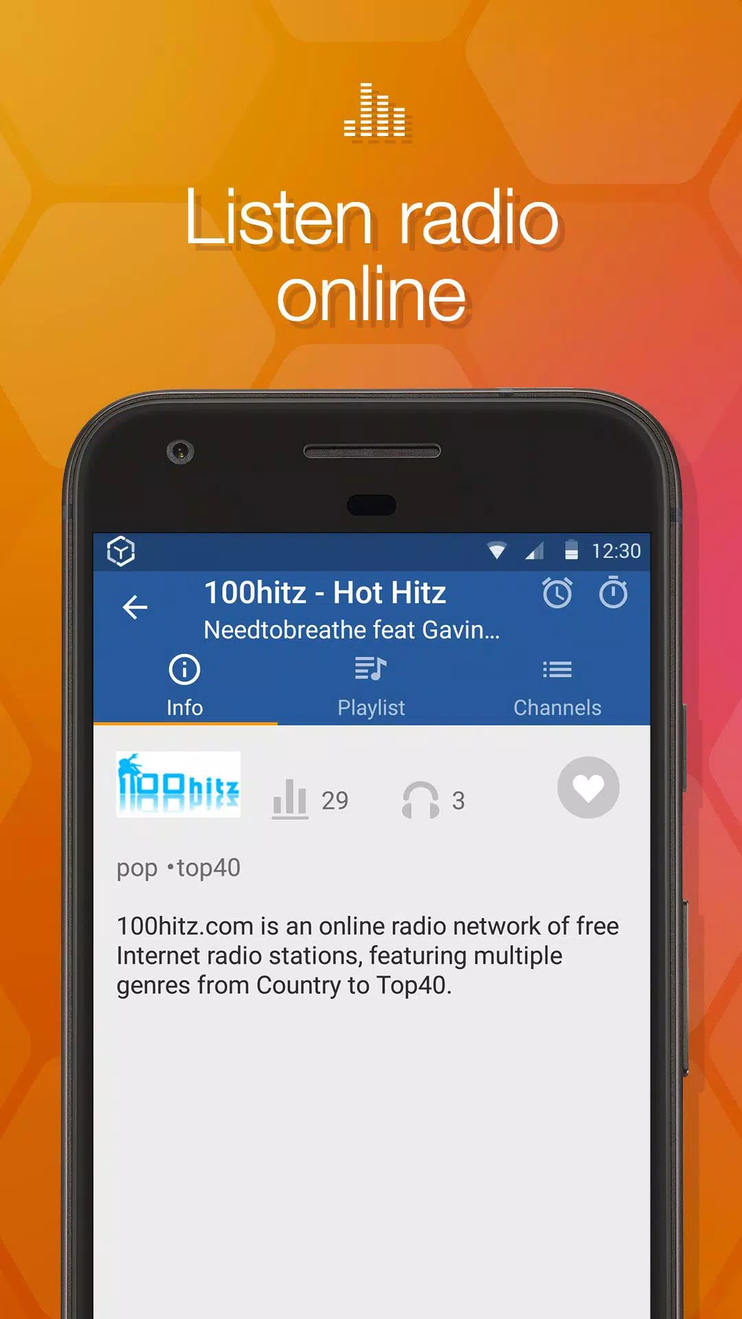 Online Radio Box Ảnh chụp màn hình 1