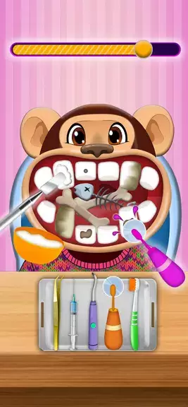 Hippo's Doctor : Dentist Games Captura de tela 1