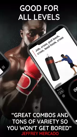 Boxing Training & Workout App Tangkapan skrin 2