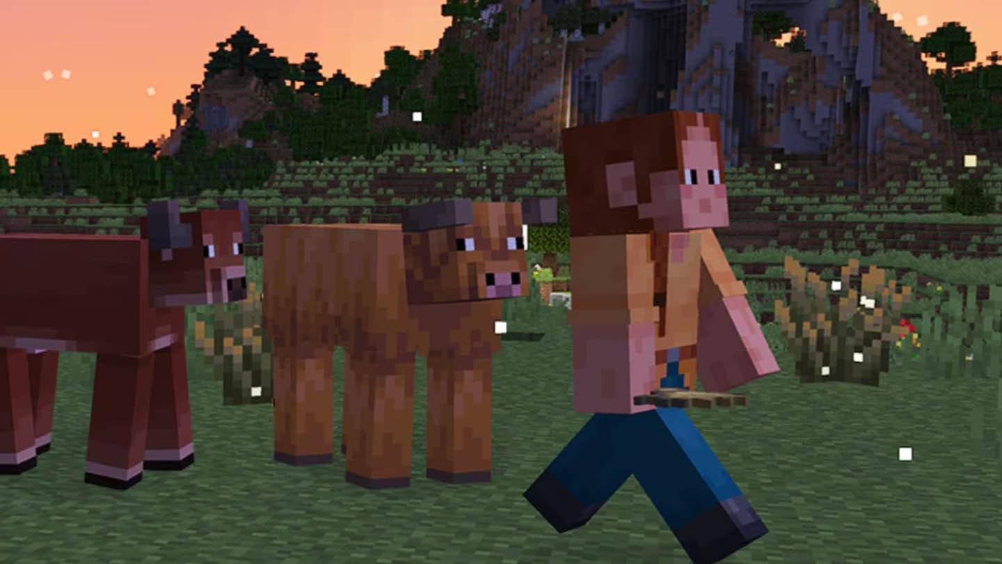 Minecraft เปิดเผย Adaptive Cows ซึ่งเป็นพืชใหม่ที่มีหิ่งห้อยและดนตรีรอบข้าง