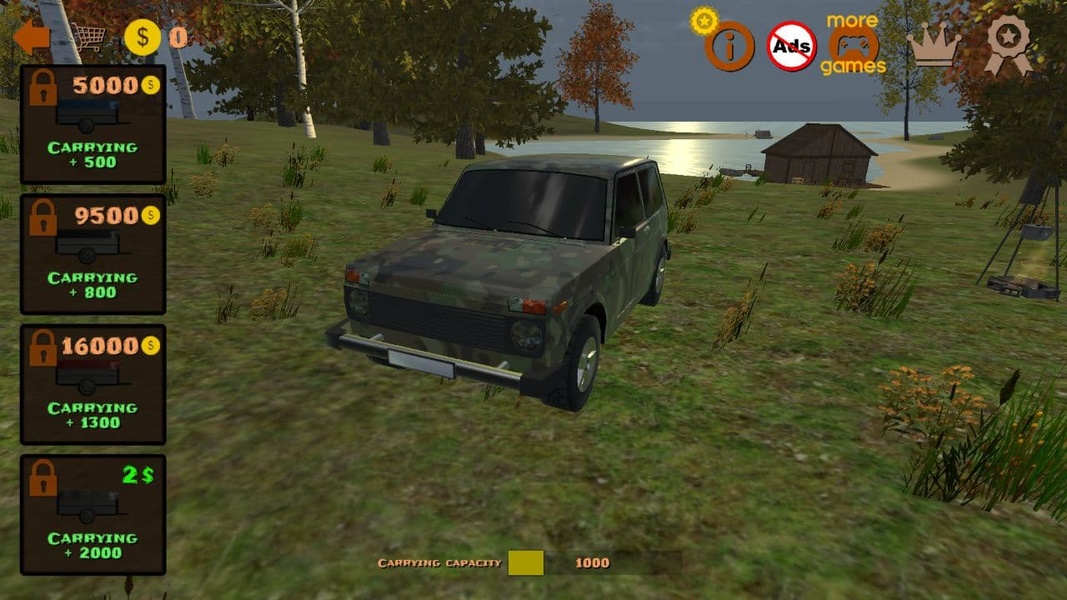 Hunting Simulator 4x4 Schermafbeelding 1