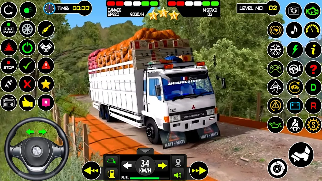 US Mud Truck Transport Game 3D スクリーンショット 3