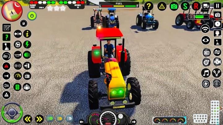 Real Farm Indian Tractor Game Zrzut ekranu 3