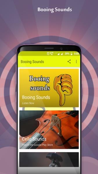 Booing Sounds Ảnh chụp màn hình 3