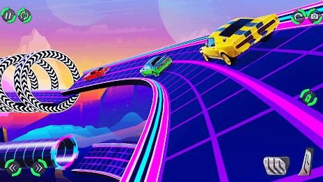 Ramp Car Stunts: Ramp Car Race Schermafbeelding 3