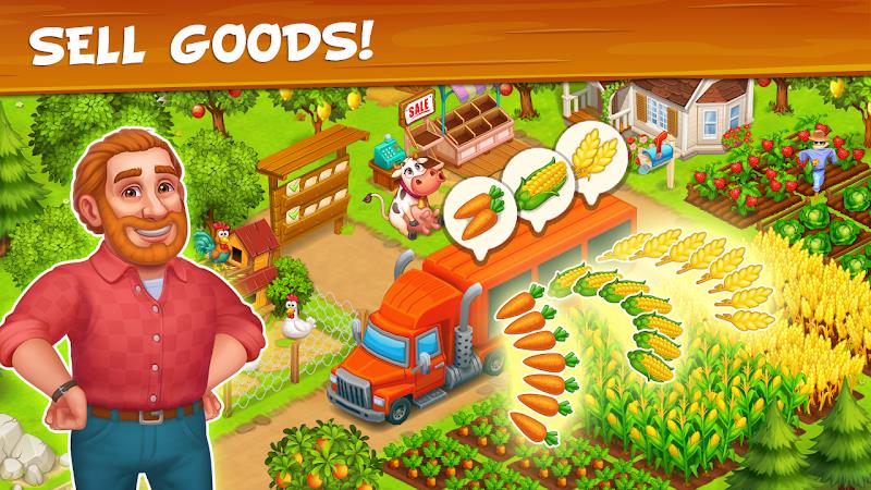 Farm Town - Family Farming Day ภาพหน้าจอ 0