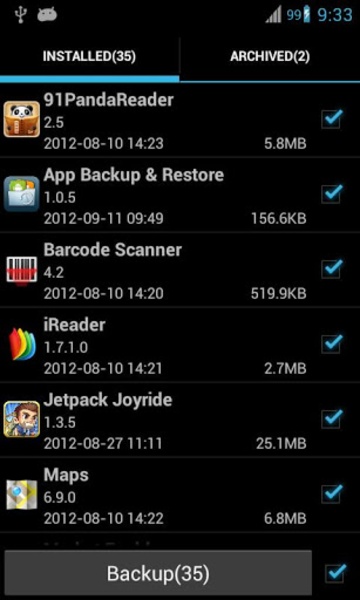 Super Backup: SMS and Contacts Zrzut ekranu 3