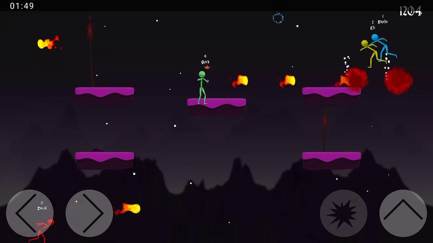 Stickman Fight 2 - Magic Brawl Captura de tela 1