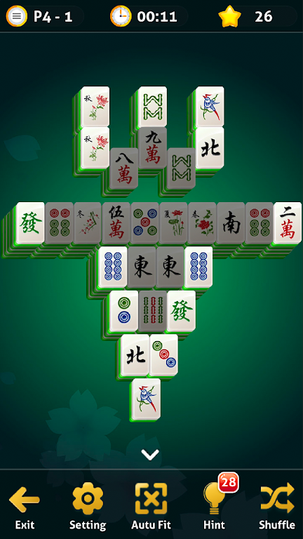 Mahjong Solitaire - Oriental Journey ဖန်သားပြင်ဓာတ်ပုံ 0