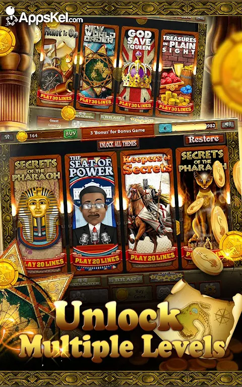 Lost Kingdom Treasure Slots– Las Vegas Casino Game 스크린샷 2