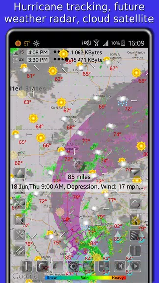 Weather app - eWeather HDF स्क्रीनशॉट 3