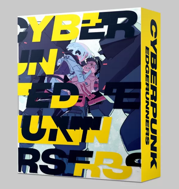 Cyberpunk Edgerunners Blu-ray cover art