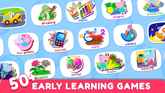 Learning game for Kids ภาพหน้าจอ 0