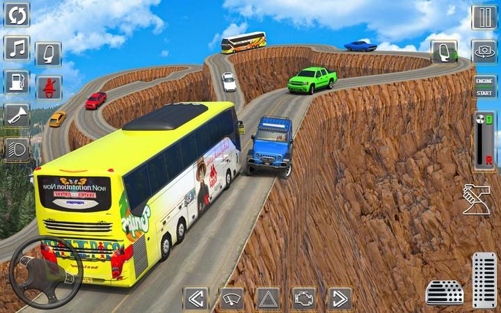 Uphill Offroad Bus Simulator Capture d'écran 3