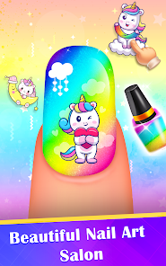 Nail polish game nail art ဖန်သားပြင်ဓာတ်ပုံ 0