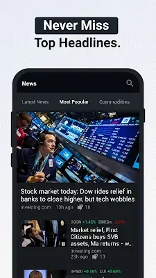 Investing.com: Stock Market ภาพหน้าจอ 3