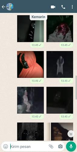 Pocong Kuntilanak WA Stickers Zrzut ekranu 2