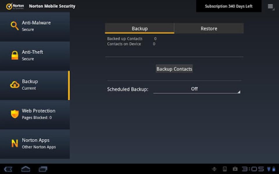 Norton 360: Mobile Security Captura de pantalla 0