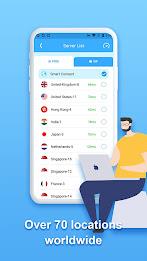 Speedy Quark VPN - VPN Master ဖန်သားပြင်ဓာတ်ပုံ 2