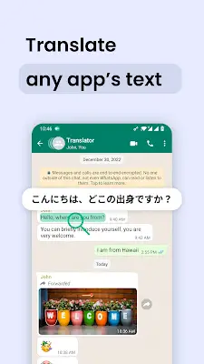 Instant Translate On Screen Captura de pantalla 1