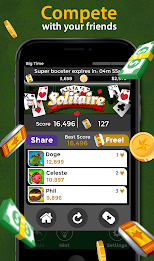 Solitaire - Make Money Скриншот 0