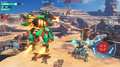 War Robots Multiplayer Battles ภาพหน้าจอ 1