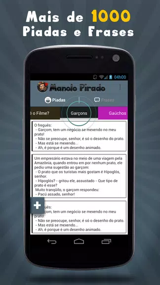 Manolo Pirado Piadas e Frases Screenshot 1