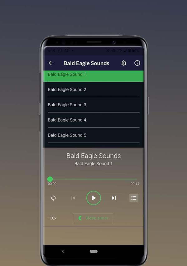 Bald Eagle Sounds स्क्रीनशॉट 0