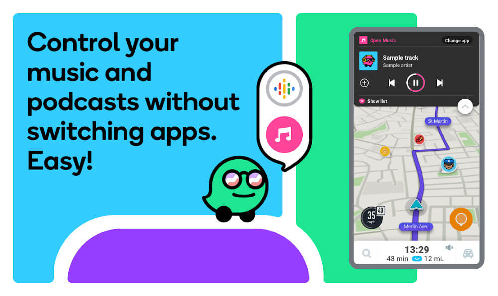 Waze - GPS, 지도와  소셜 교통정보 스크린샷 2