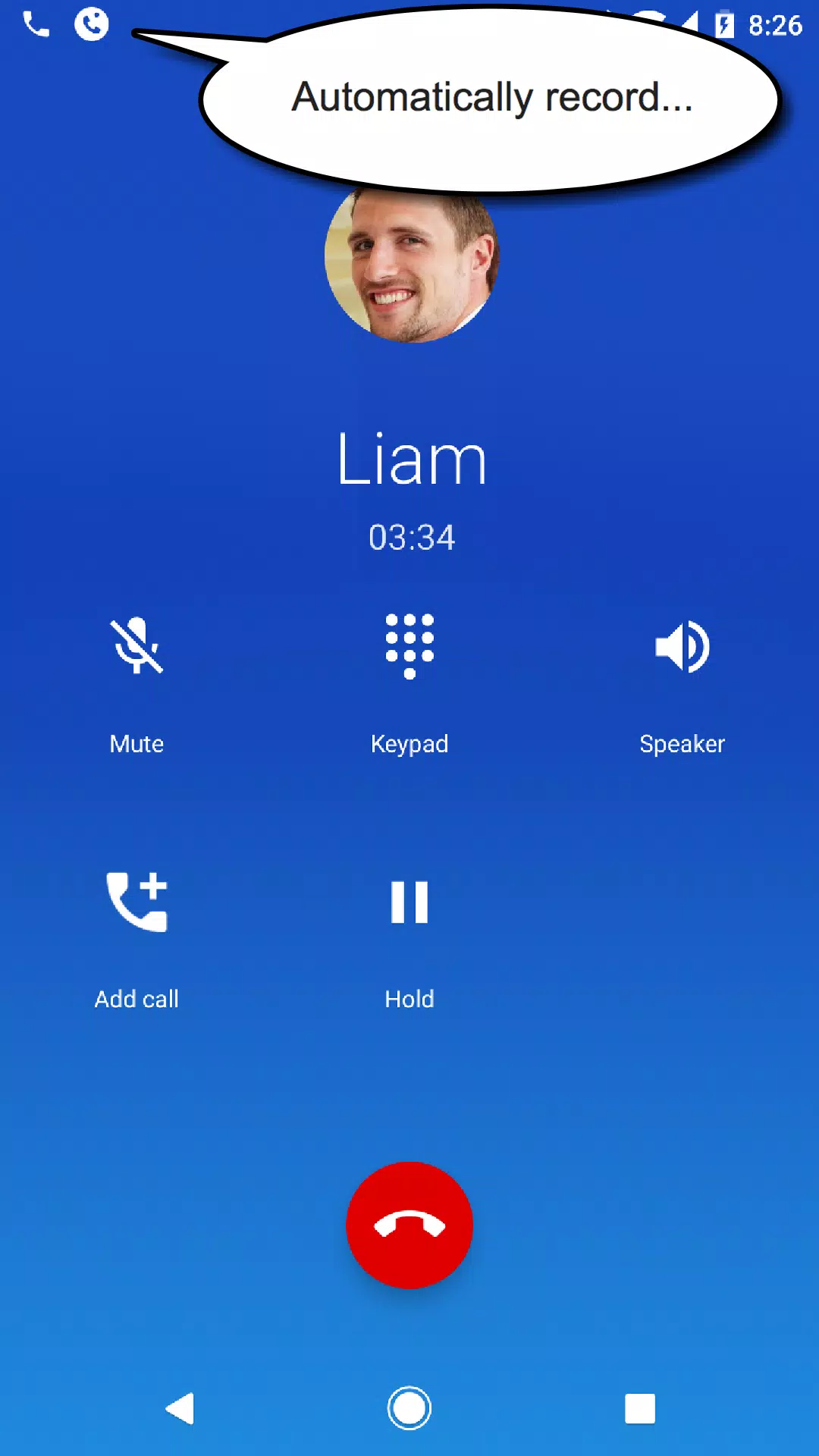 Call Recorder Screenshot 1