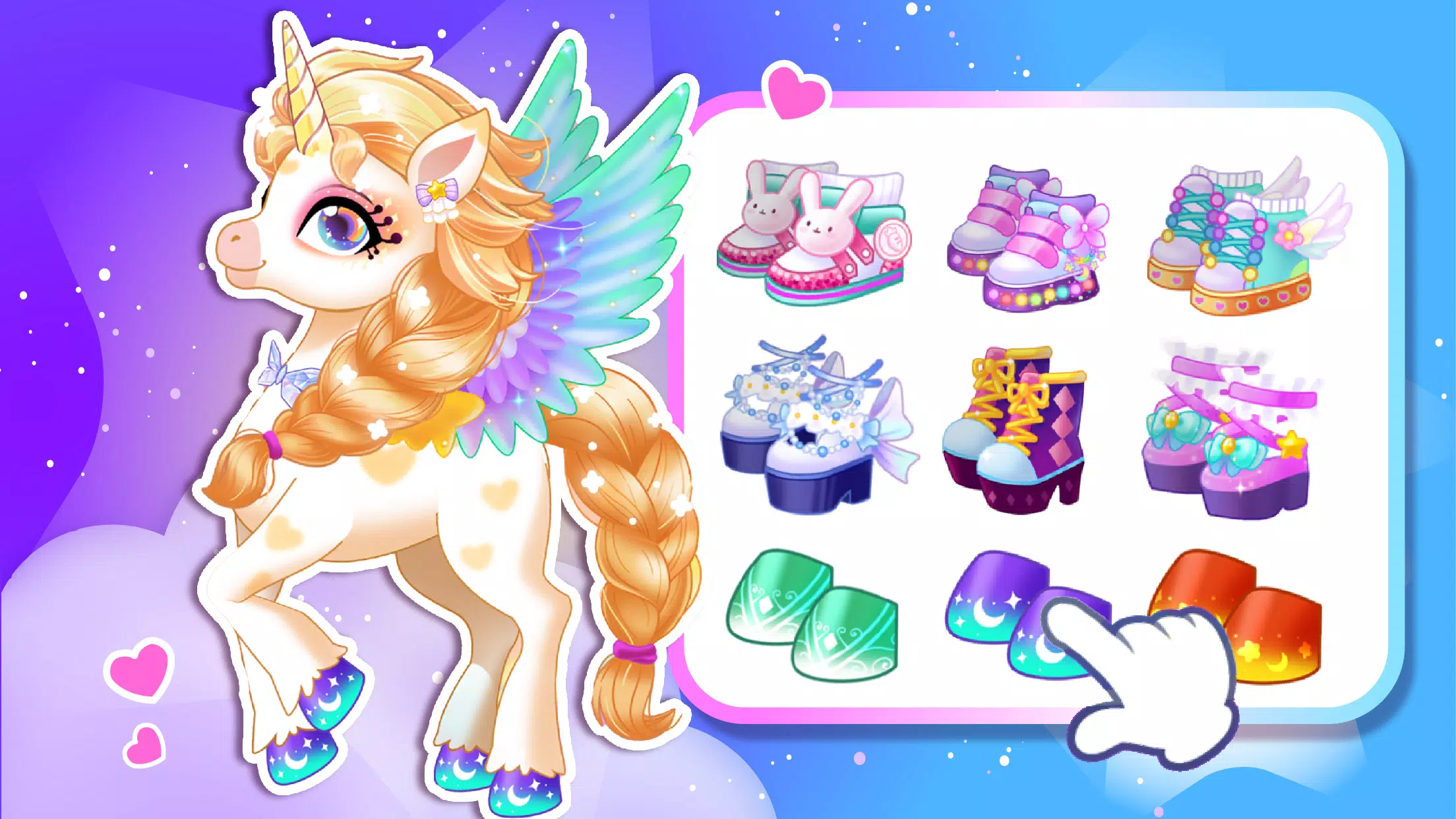 Unicorn Dress up ภาพหน้าจอ 0