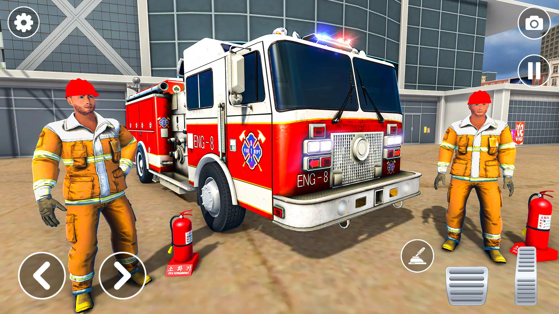 Fire Truck Rescue: Truck Games Captura de tela 3