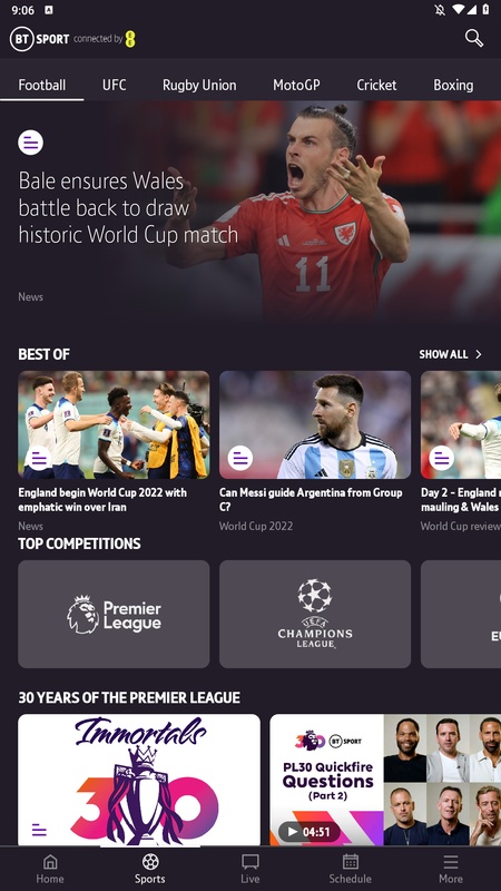 TNT Sports: News & Results 스크린샷 2