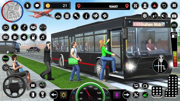 Bus Simulator - Driving Games Capture d'écran 1