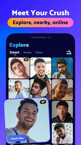 Blued: Gay Live Chat & Dating ภาพหน้าจอ 2