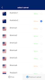 VPN Australia - Use AU IP स्क्रीनशॉट 2