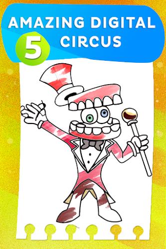 Amazing Digital Circus colorin Ảnh chụp màn hình 1