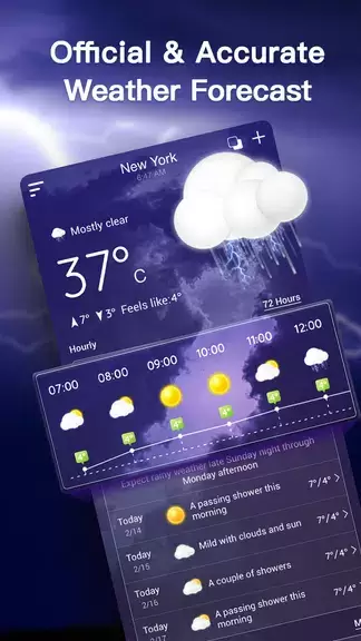 Live Weather Forecast Schermafbeelding 3