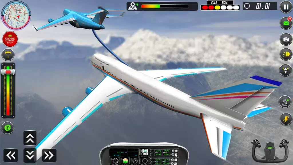 Real Plane Landing Simulator Ảnh chụp màn hình 3