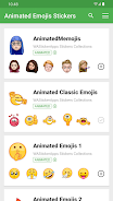 Schermata Animated Emojis WAStickerApps 0