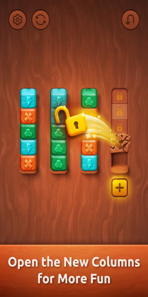 Colorwood Sort Puzzle Game Mod Zrzut ekranu 2