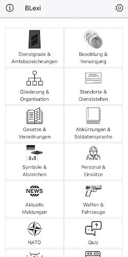 BLexi – Lexikon zur Bundeswehr Capture d'écran 0