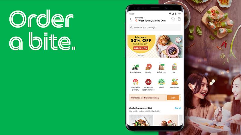 Grab - Taxi & Food Delivery应用截图第2张